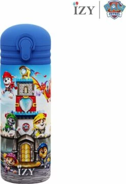 IZY Bottles X Paw Patrol - Rescue Knights | 350 ML | Kinderen | Thermosfles | Drinkfles | Waterfles | Schoolfles | Isoleerfles | Beker | Drinkbeker | Koud | Warm | Fles | Kinder | Back To School | 350ml -Drinken Goedkope Winkel 824x1200