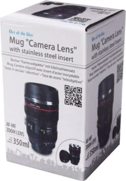 Out Of The Blue Camera Lens Mok 13,5x8cm Thermosbeker -Drinken Goedkope Winkel 834x1200 1