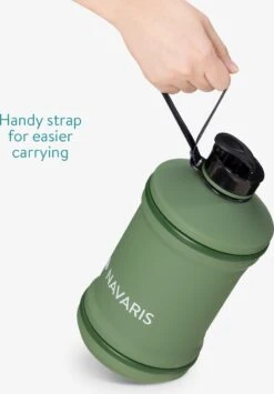 Navaris Waterfles Van Lichte Kunststof - Drinkfles 2L - Extra Grote Fles Met Drinkdop - Ideaal Voor Sport, Fitness, Yoga En Kamperen -Drinken Goedkope Winkel 836x1200 2