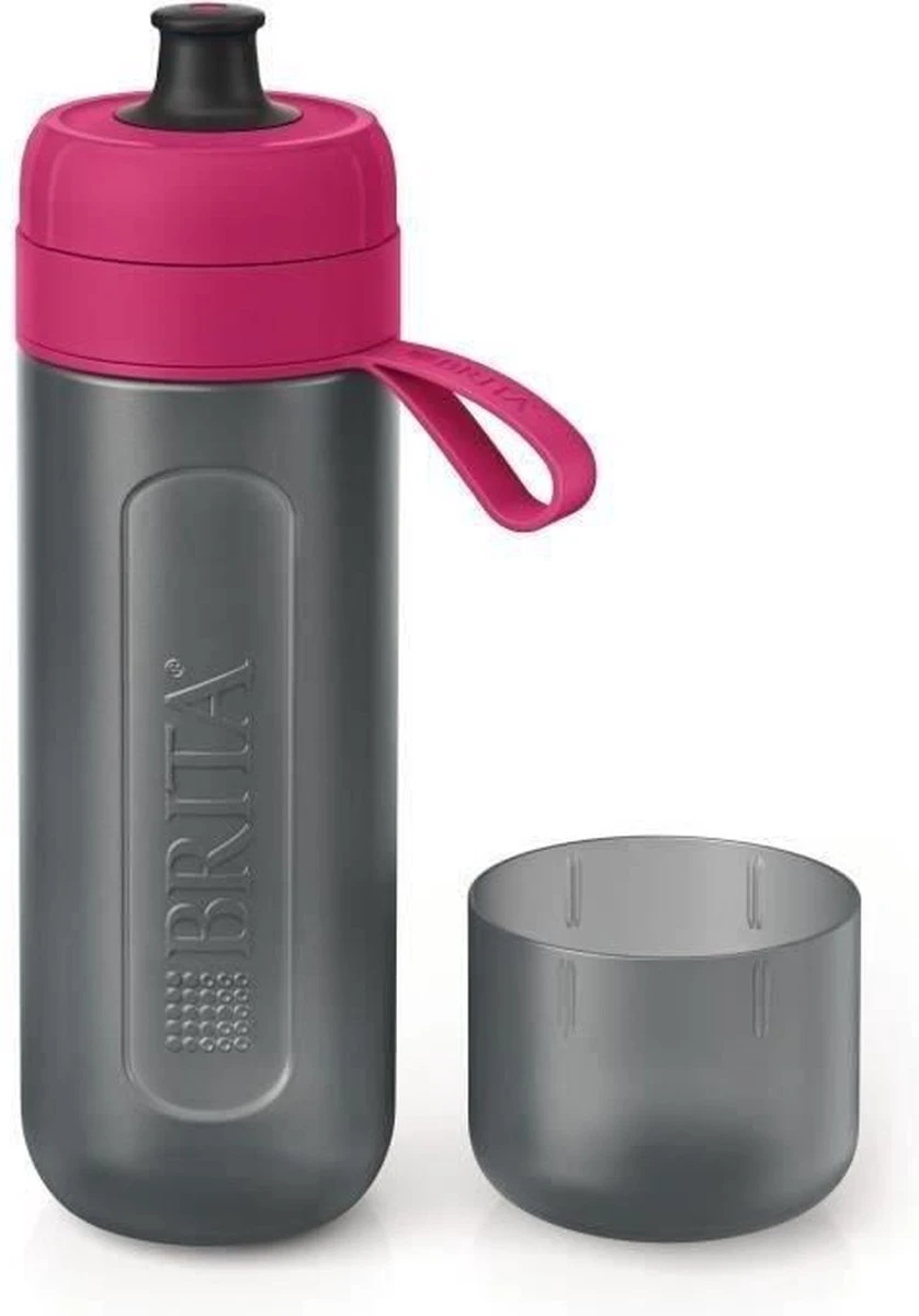 BRITA - Fill&Go Waterfilterfles ACTIVE - 0,6L - Roze - Inclusief 1 MicroDisc Waterfilter 14 BRITA - Fill&Go Waterfilterfles ACTIVE - 0,6L - Roze - Inclusief 1 MicroDisc Waterfilter - Afbeelding 14