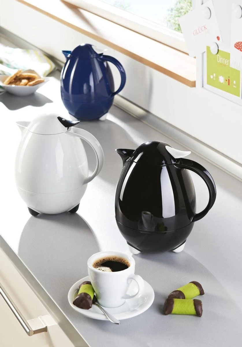 Leifheit Columbus Isoleerkan - 1 Liter - Rood 2 Leifheit Columbus Isoleerkan - 1 Liter - Rood - Afbeelding 2