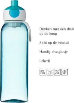 Mepal – Waterfles Pop-up Campus – 500 Ml – Blauw – Drinkfles Kinderen – Zicht Op Inhoud – BPA Vrij 8 Mepal – Waterfles Pop-up Campus – 500 Ml – Blauw – Drinkfles Kinderen – Zicht Op Inhoud – BPA Vrij -Drinken Goedkope Winkel 867x1200
