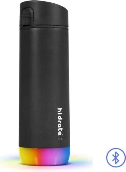 Hidrate Spark Chug Slimme Waterfles - Roestvrij Staal - 620ml - LED Verlichting - Zwart -Drinken Goedkope Winkel 876x1200 1