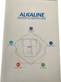 Alkaline WaterFilterkan - AlkaKan Voor Alkalisch/ Basisch Water | Met GRATIS PH-testpapier -Drinken Goedkope Winkel 890x1200