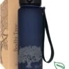 Bodhi Tree Drinkfles 500 Ml - Waterfles - BPA Vrij - Fruitfilter - Outdoor Sport Bidon Water Bottle 500ml - Blauw