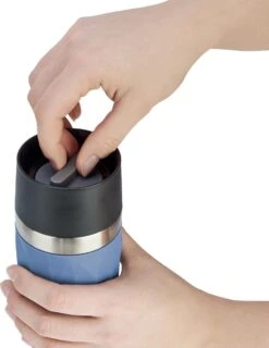 Tefal Compact Travel Mug Compact Thermosfles - 0,3 L - Blauw -Drinken Goedkope Winkel 926x1200