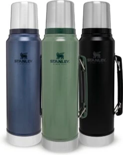 Stanley The Legendary Classic Bottle 1,00L - Thermosfles - Hammertone Green -Drinken Goedkope Winkel 953x1200