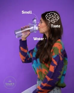Smell It Water Bottle - Proefpakket Soft Pink 750ml - Waterfles Met Geurpods - Incl 6 Geurpods - Drinkfles Voor Kinderen -Drinken Goedkope Winkel 959x1200
