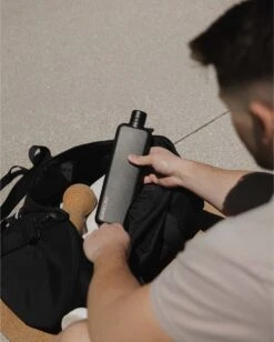 Memobottle Slim Bottle Stainless Steel 600ml Black -Drinken Goedkope Winkel 961x1200 4