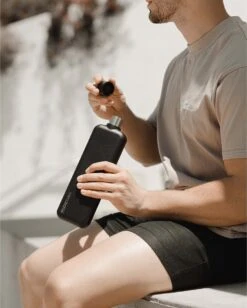 Memobottle Slim Bottle Stainless Steel 600ml Black -Drinken Goedkope Winkel 961x1200 5