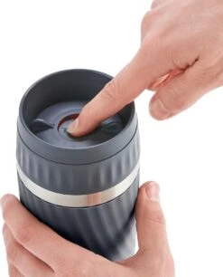 Tefal Travel Mug Easy Twist Thermobeker - Antraciet - 0,36 Liter -Drinken Goedkope Winkel 970x1200 1