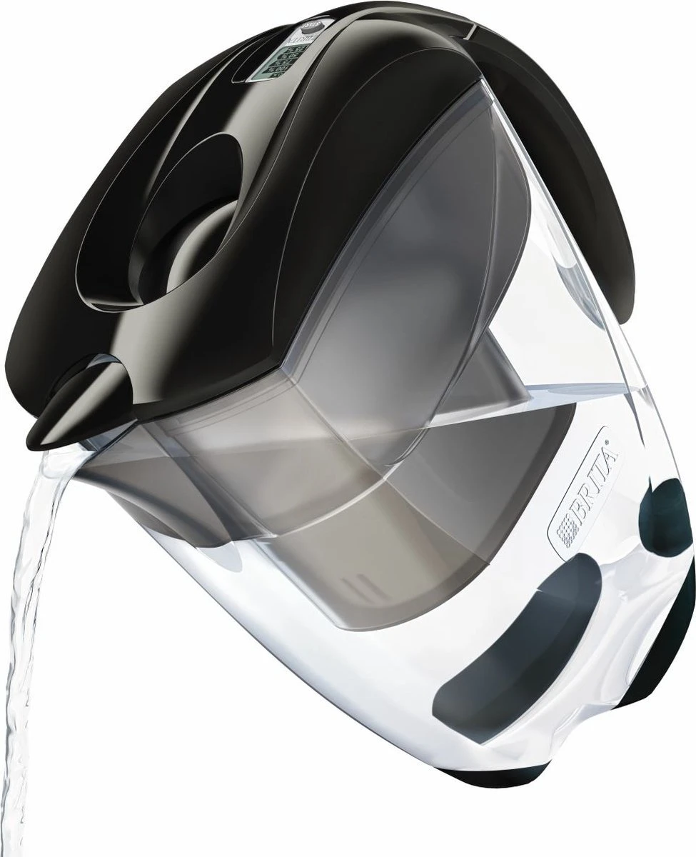 BRITA - Waterfilterkan Elemaris - Zwart - 3,5L - Inclusief 1 Maxtra+ Waterfilterpatroon 5 BRITA - Waterfilterkan Elemaris - Zwart - 3,5L - Inclusief 1 Maxtra+ Waterfilterpatroon - Afbeelding 5