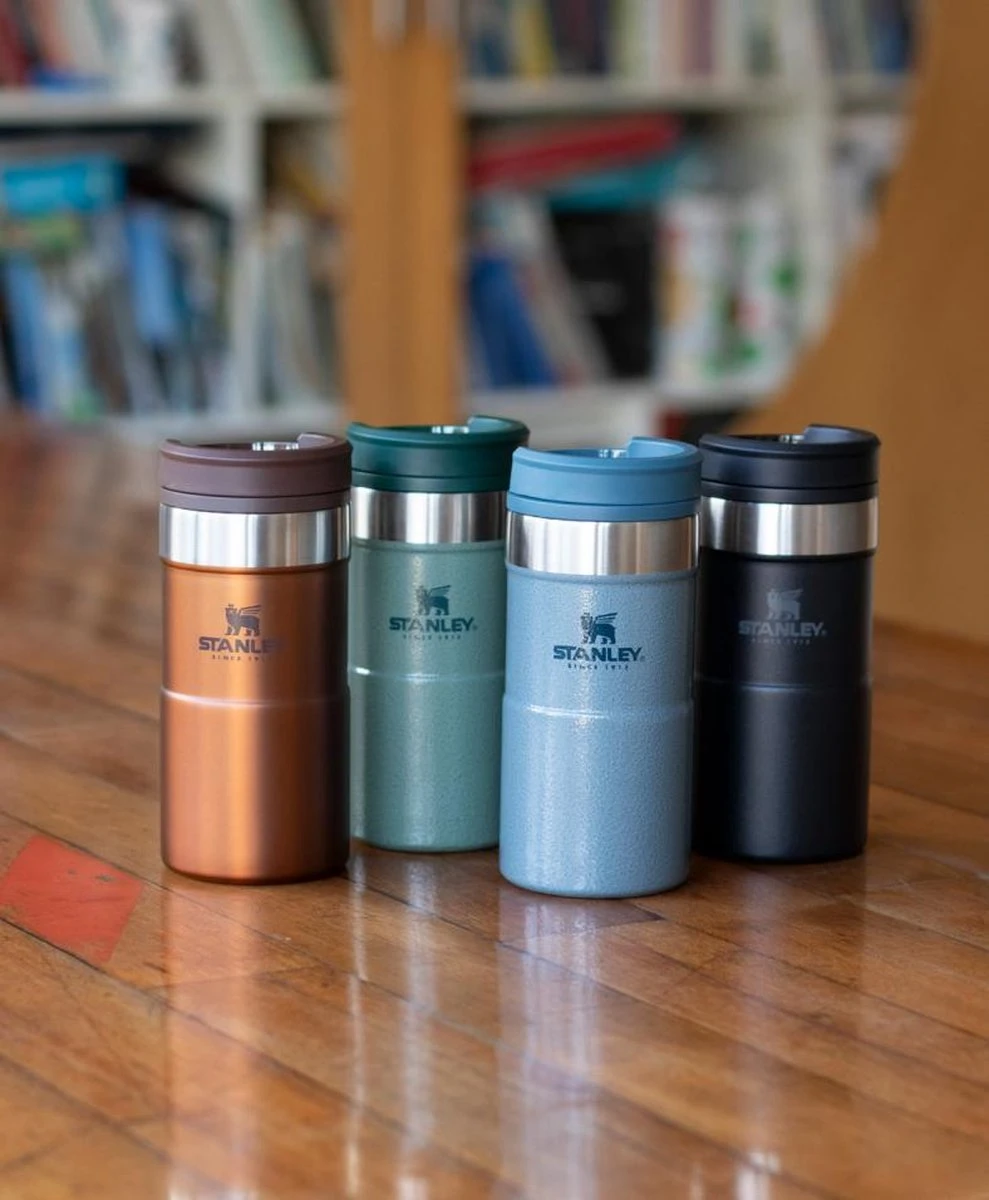 Stanley The NeverLeak™ Travel Mug 0,25L NEW - Thermosfles - Maple 4 Stanley The NeverLeak™ Travel Mug 0,25L NEW - Thermosfles - Maple - Afbeelding 4